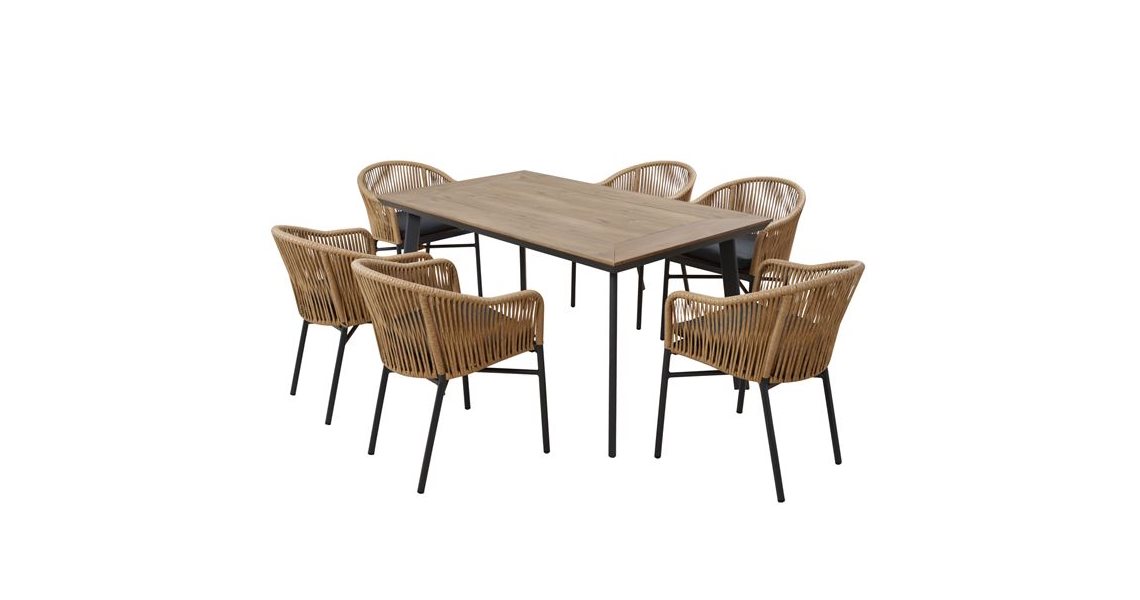 Outdoor dining table